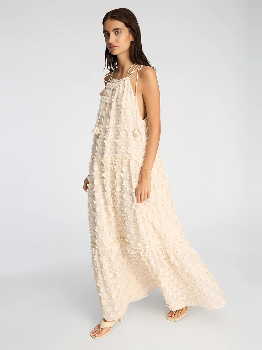 Munthe Bohdana Dress - Creme