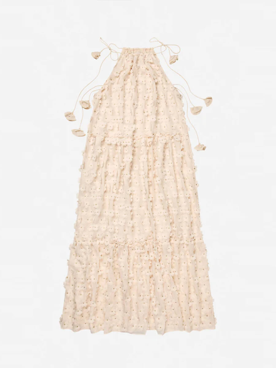 Munthe Bohdana Dress - Creme