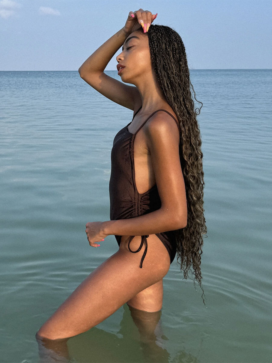 Sui Ava - Bondi Swimsuit - Brown