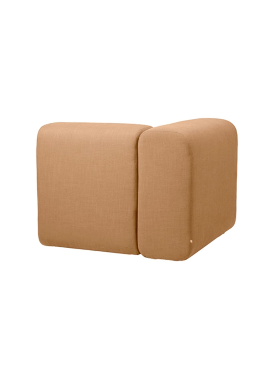 Broste Copenhagen - Lagoon Corner Right Module - Ochre