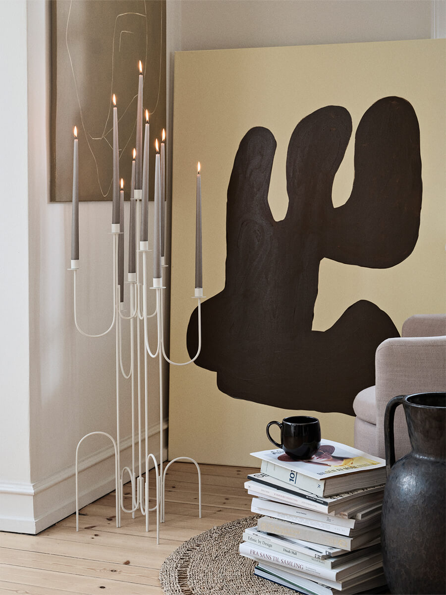 Broste-Copenhagen-Smooth-Taper-Candles-Linen