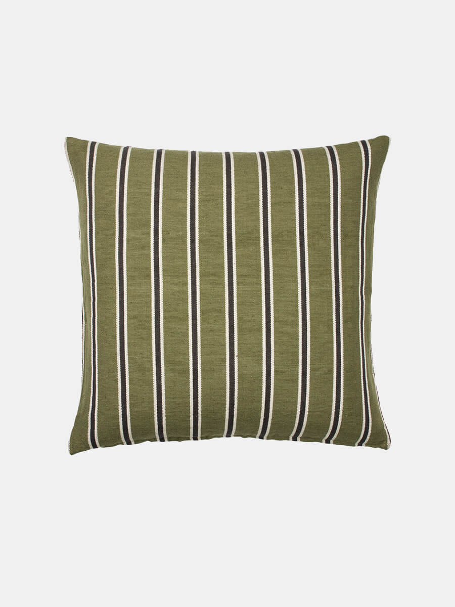 Broste Copenhagen Dagmar Cushion Cover - 50x50 - Grape Leaf Green