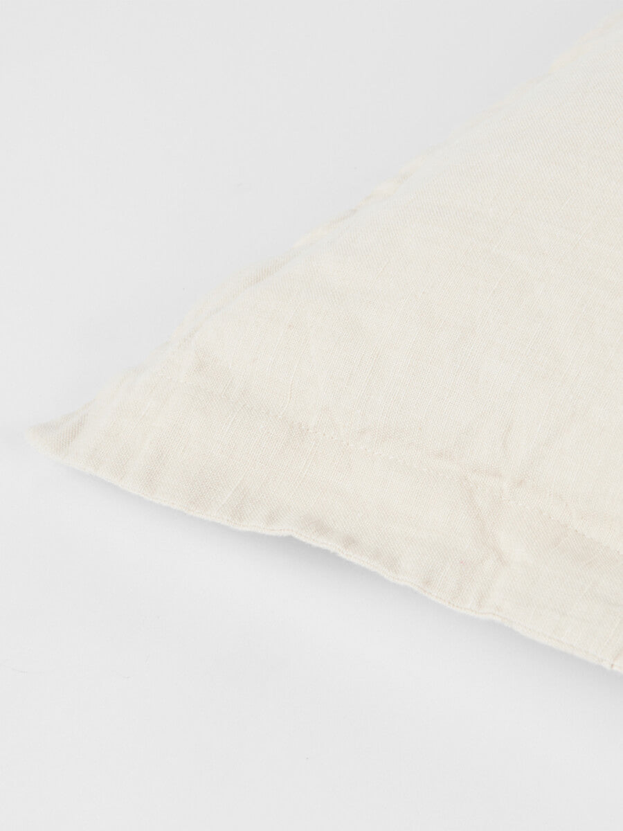 Broste Copenhagen Linn Cushion Cover - 40x60 - Castle Beige