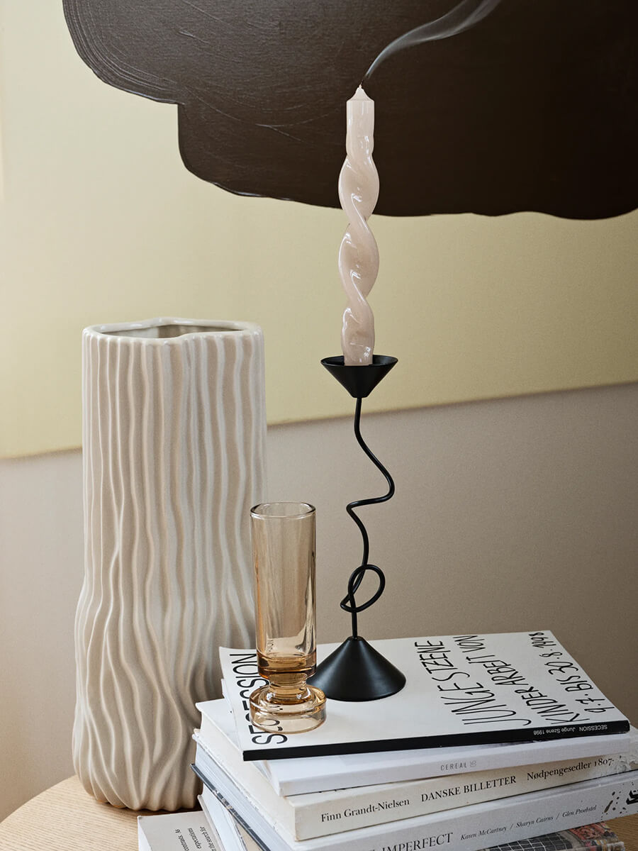 Broste Copenhagen Selma Candlestick Holder - large