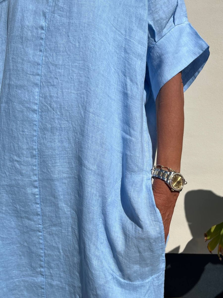 Cabana Living - Erantis Kaftan Dress - Azzurro