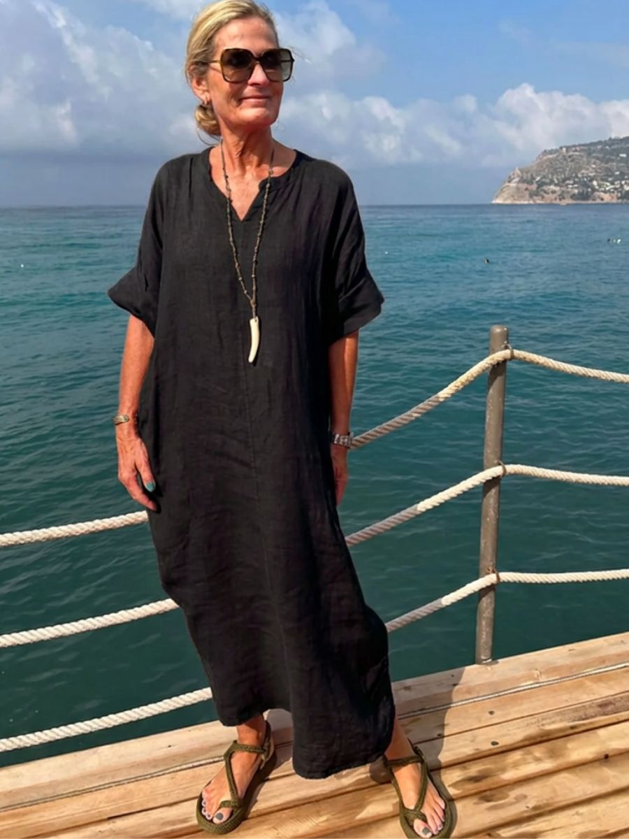 Cabana Living - Erantis Kaftan Dress - Black2