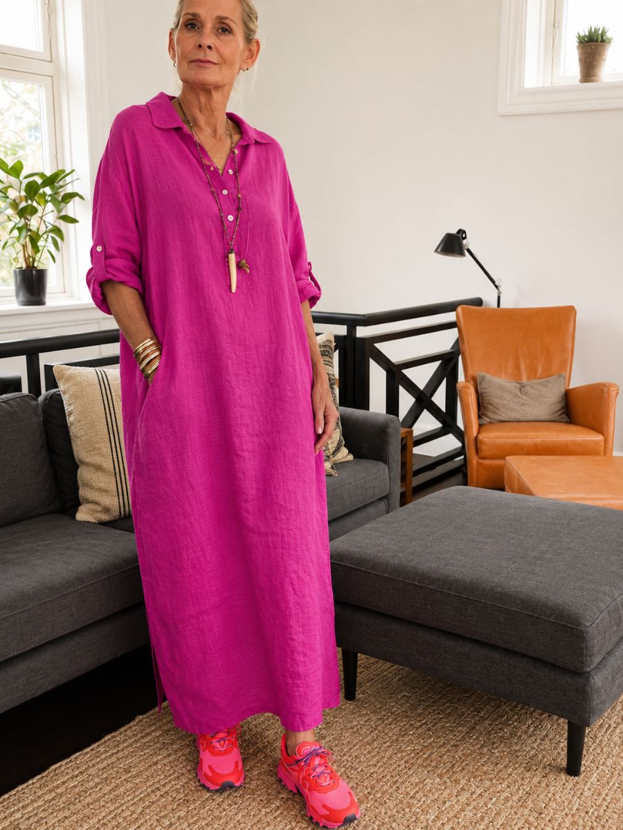 Cabana Living - Kaftan Dress - Fuchsia