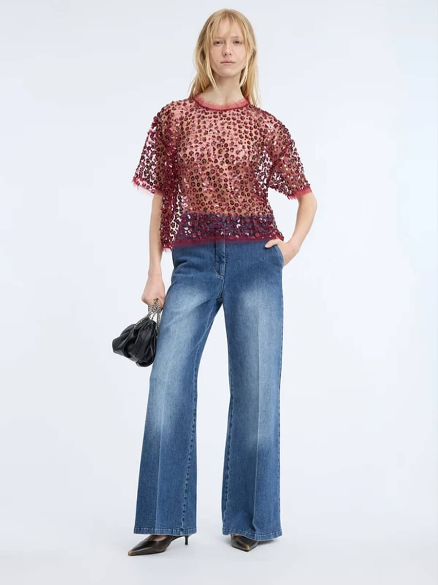 MUNTHE
Caralee Top - Bordeaux