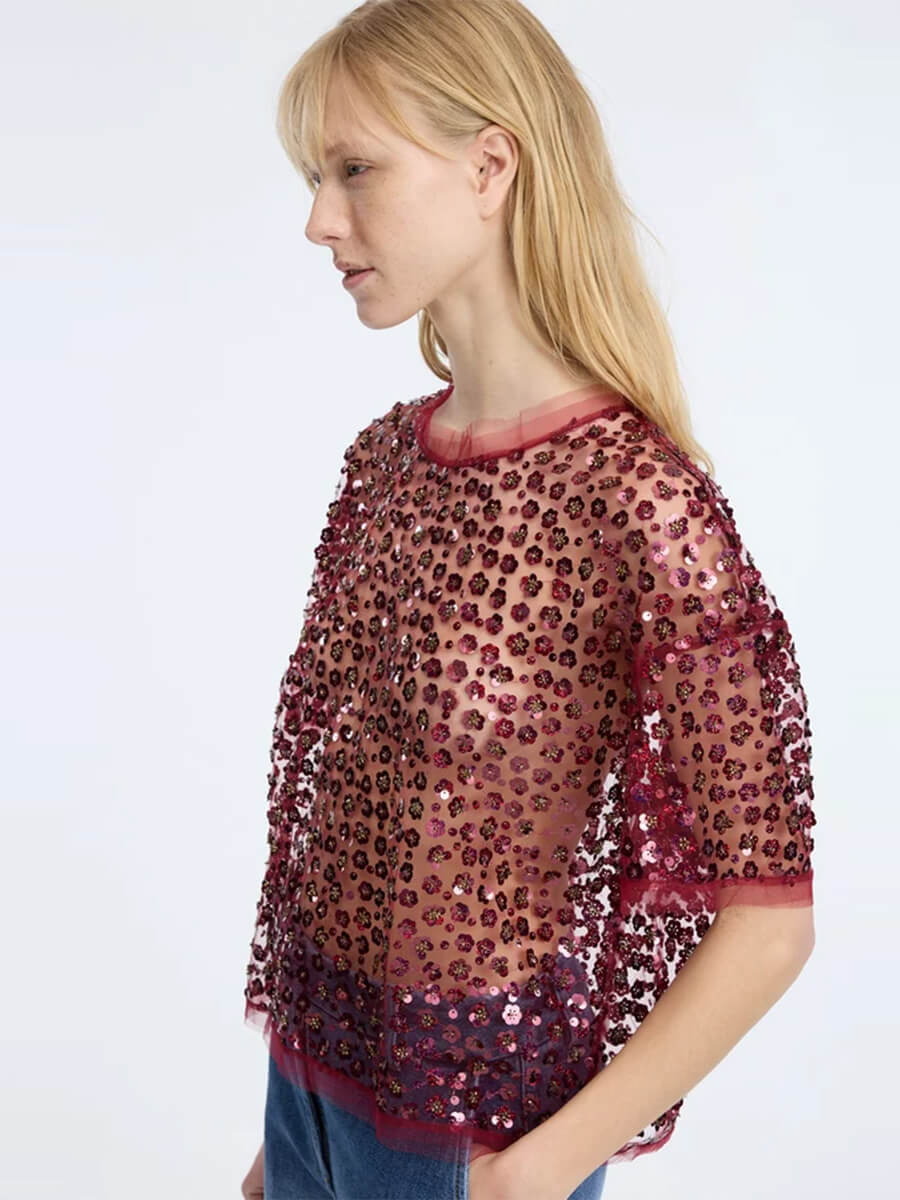 MUNTHE
Caralee Top - Bordeaux