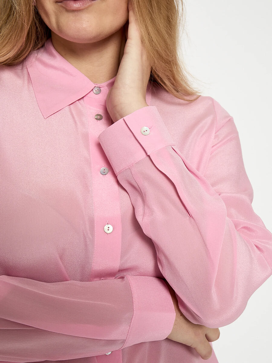 MINUS
Caty Silk Shirt - Prism Pink
