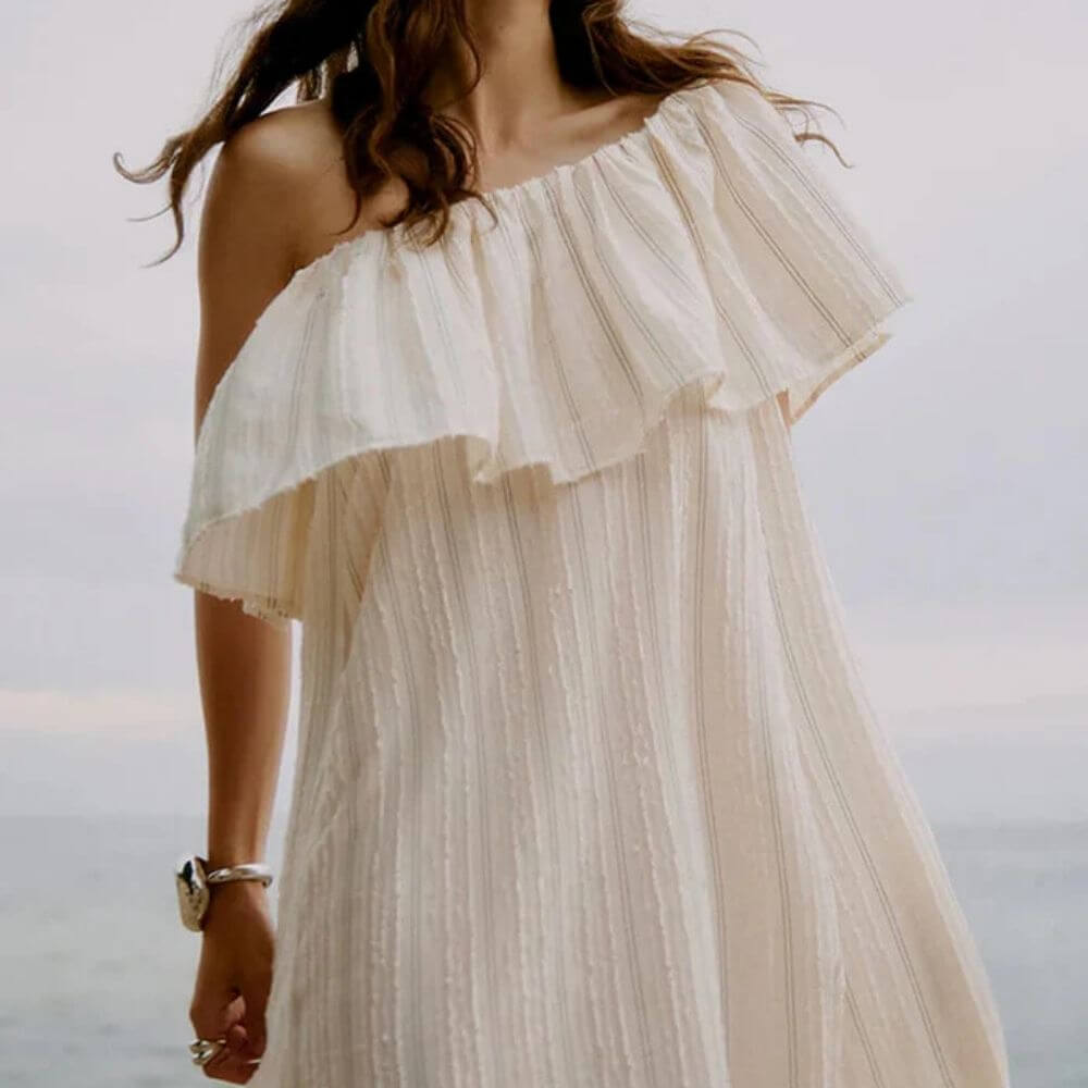 DAY BIRGER ET MIKKELSEN
Chrissi Raw Stripes Dress - Jet Stream