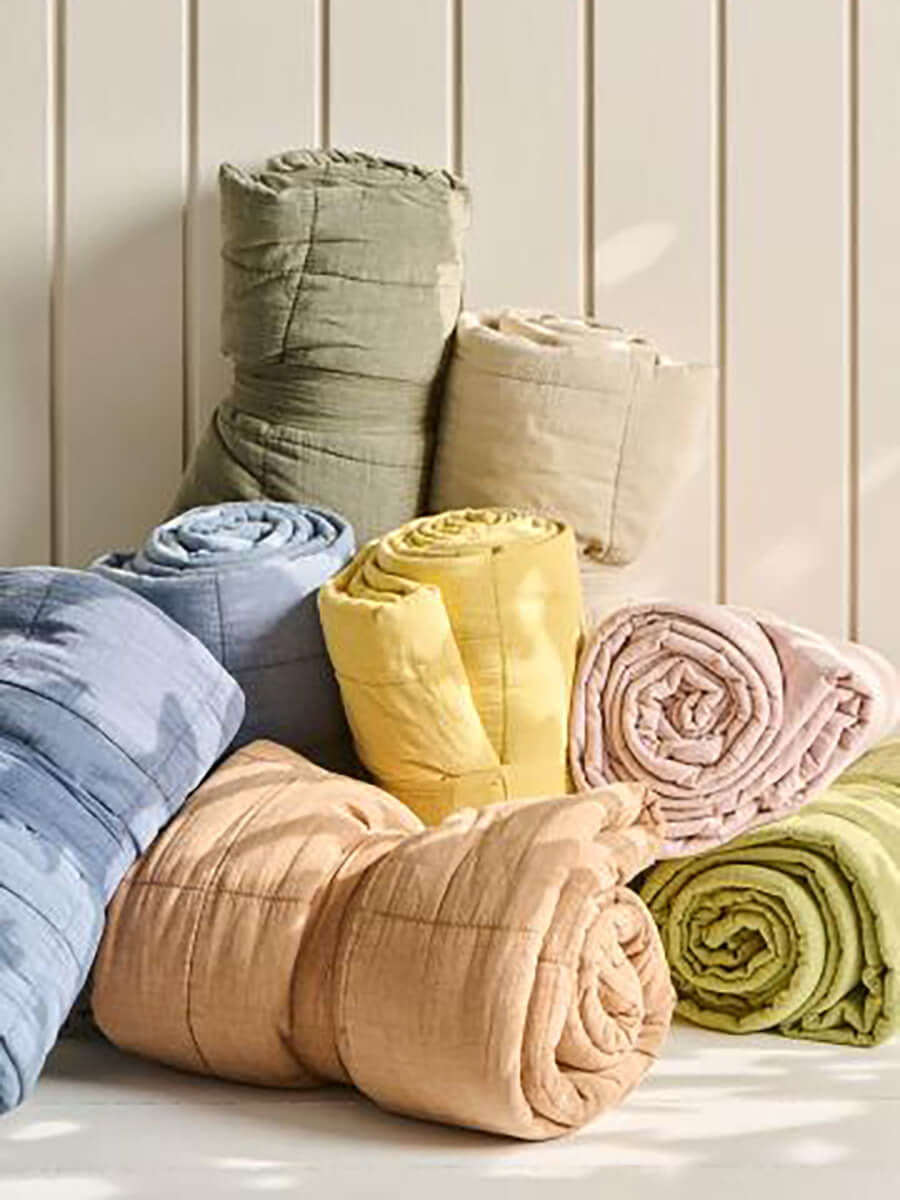 Classic Quilt 130 x 180 - Natural