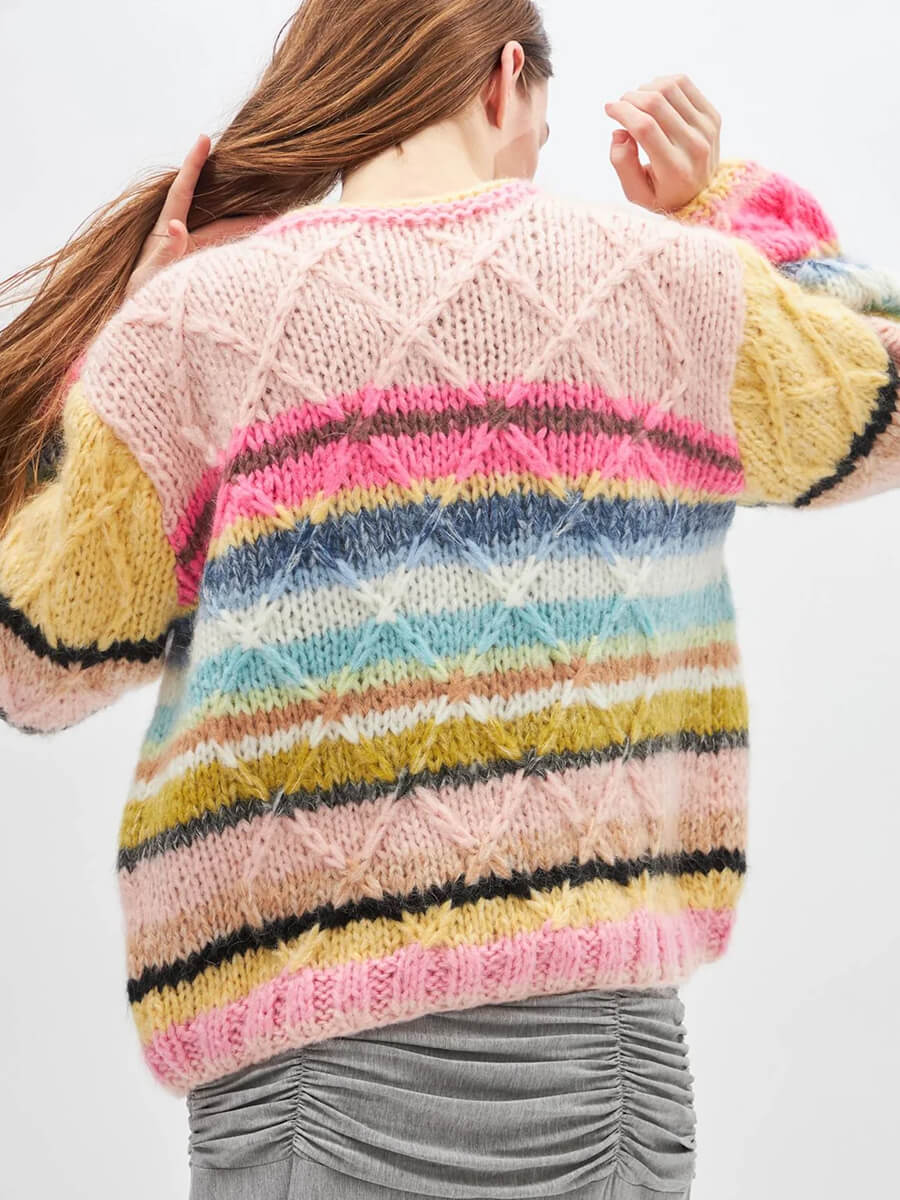DAWN_X_DARE_Gabi Cardigan - Bold Multi 900 4