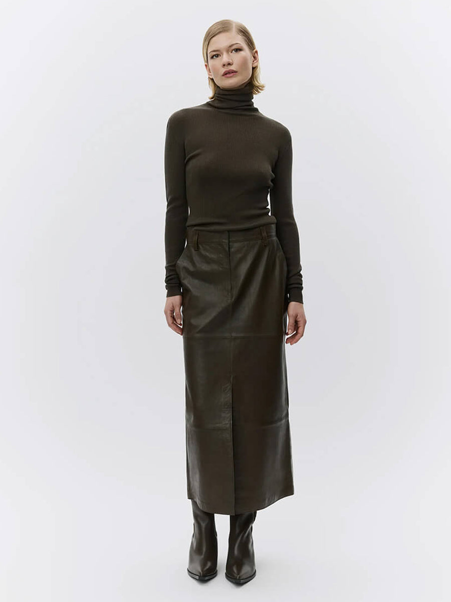 DAY BIRGER ET MIKKELSEN Anna Leather Skirt