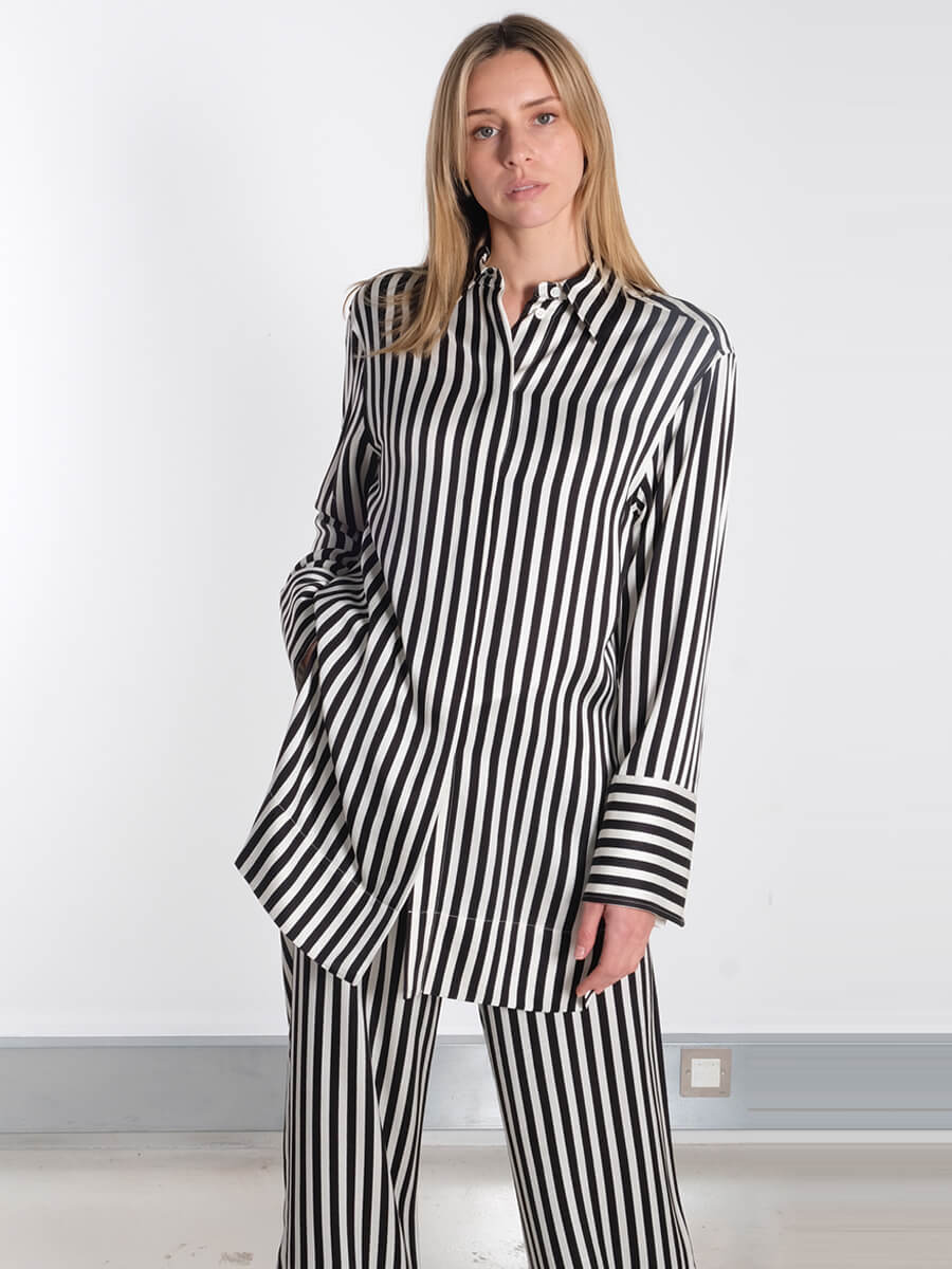 DAY BIRGER ET MIKKELSEN Lea - Striped Viscose - Fluid Stripes