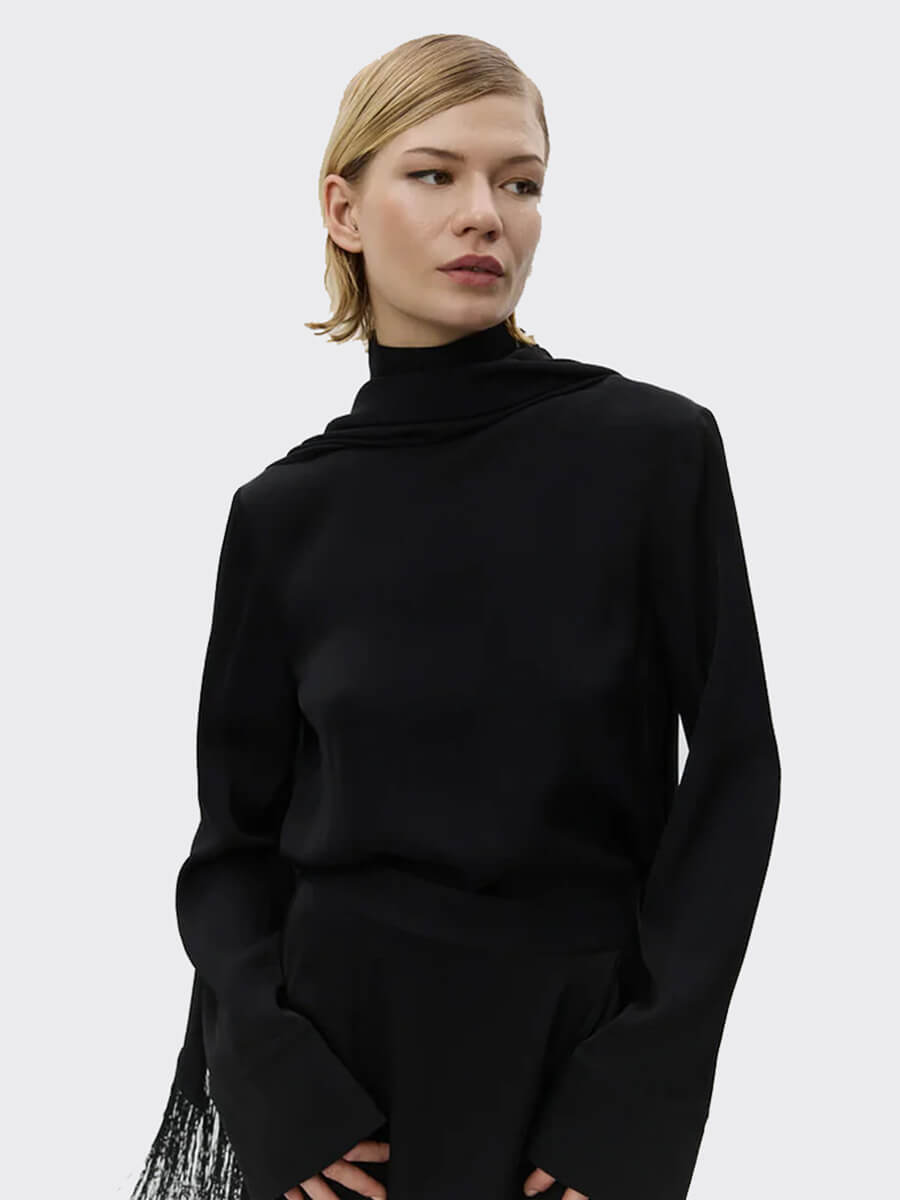 DAY BIRGER ET MIKKELSEN
Rios Matte Crepe Blouse - Black