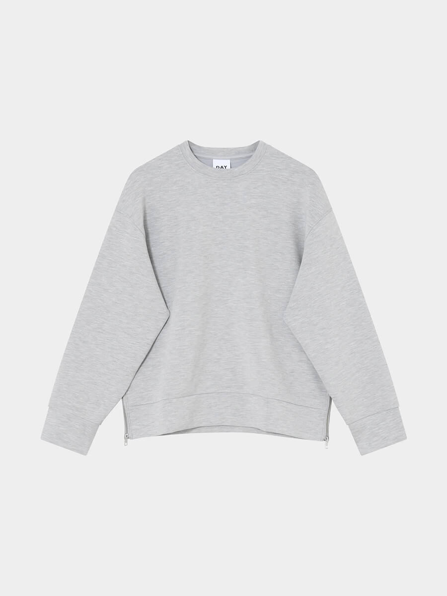 DAY BIRGER ET MIKKELSEN
Crewa Scuba Sweatshirt - Grey Melange