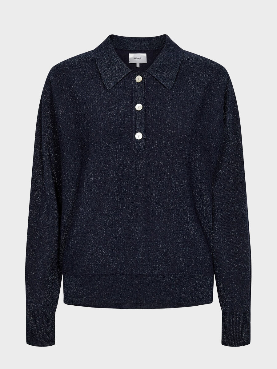 Numph Dajana LS Polo - Dark Saphire