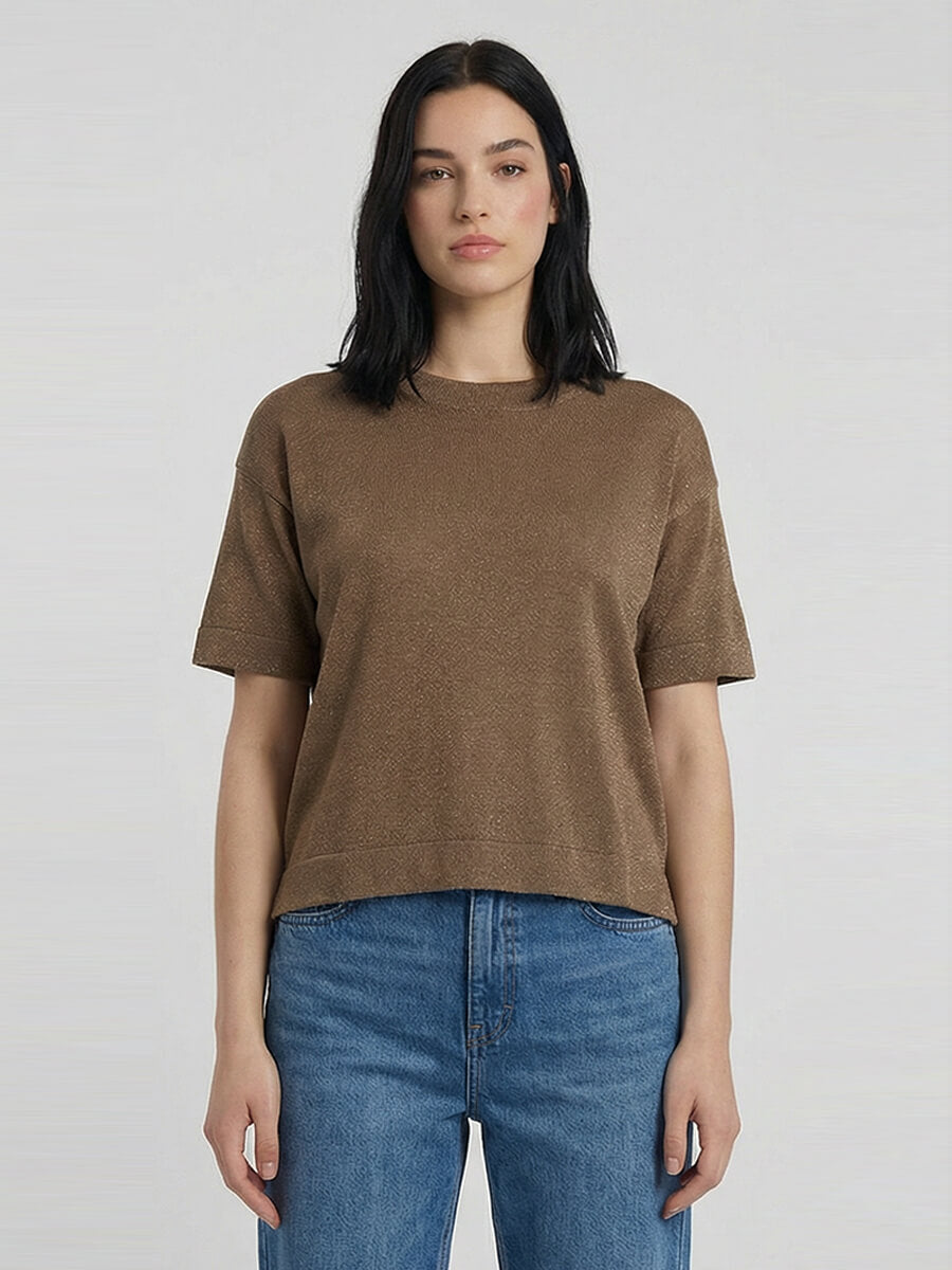 Sibin Linnebjerg
Dawn T-Shirt - Dark Sand
