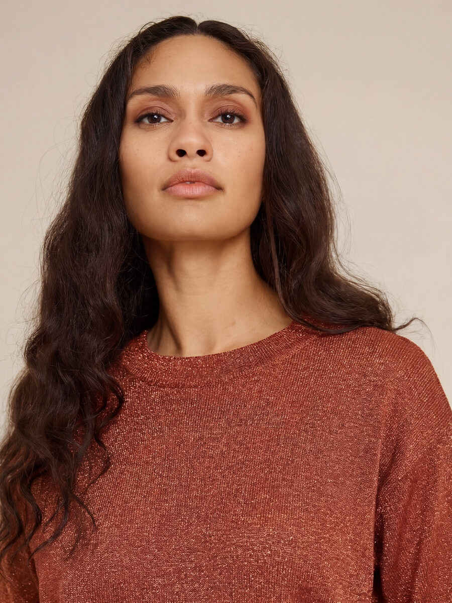 Sibin Linnebjerg Dawn T-Shirt - Grape