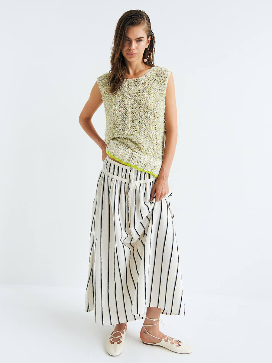 Dawn x dare Ellie Vest - Kit & Lime