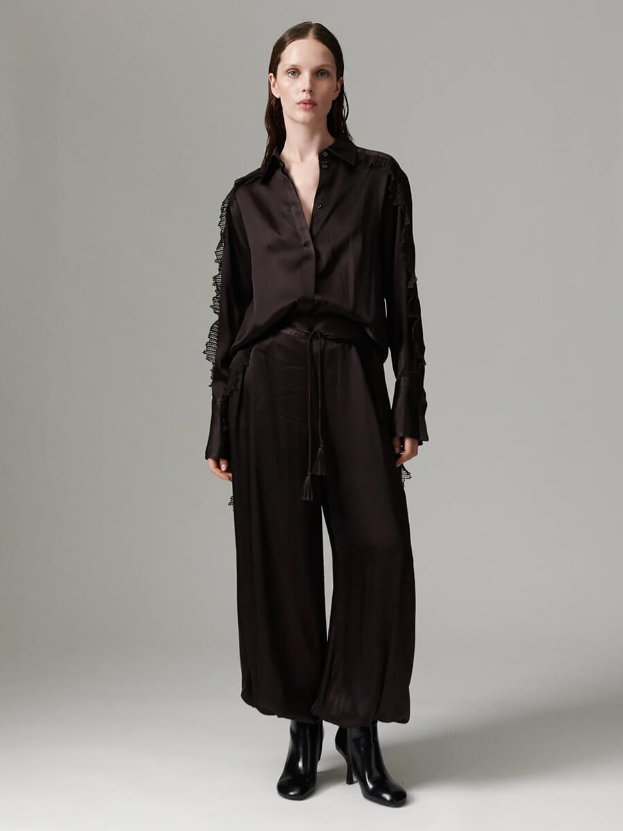 Day Birger et Mikkelsen Mola Blouse - Ganache