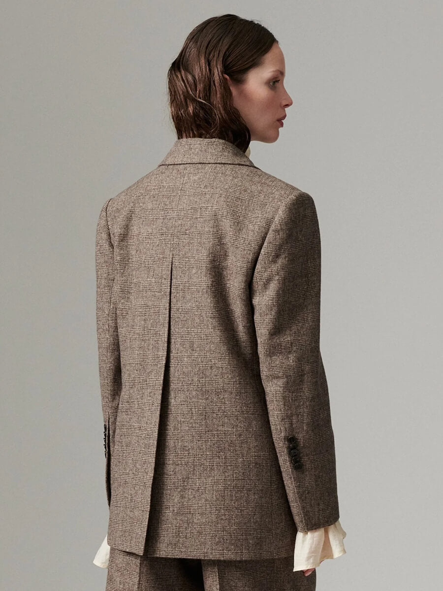Day Birger et Mikkelsen Wales Tartan Blazer - Brown Check