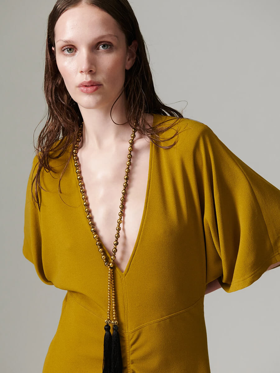 Day Birger et Mikkelsen - Jaro Pique Dress - Ecru Olive