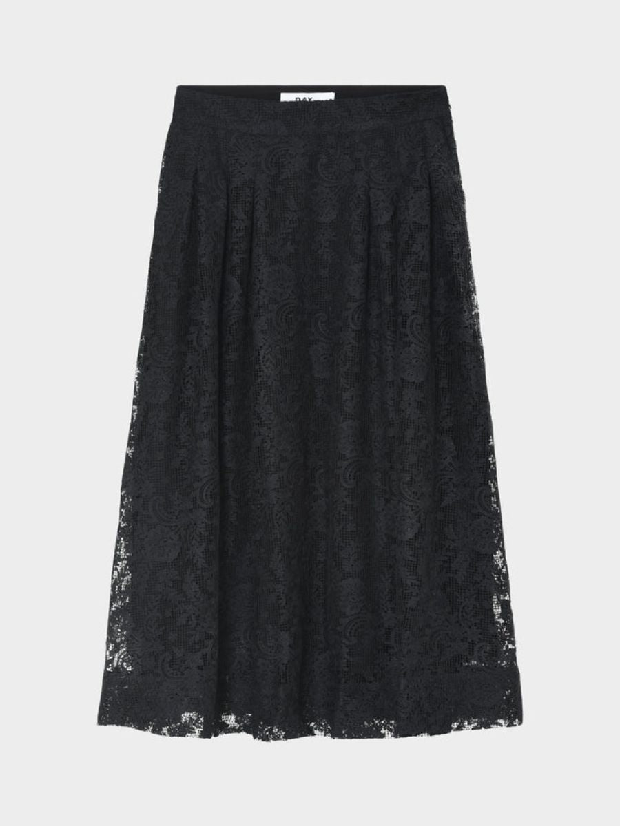 Day Birger et Mikkelsen - Chai Crochet Skirt - Black