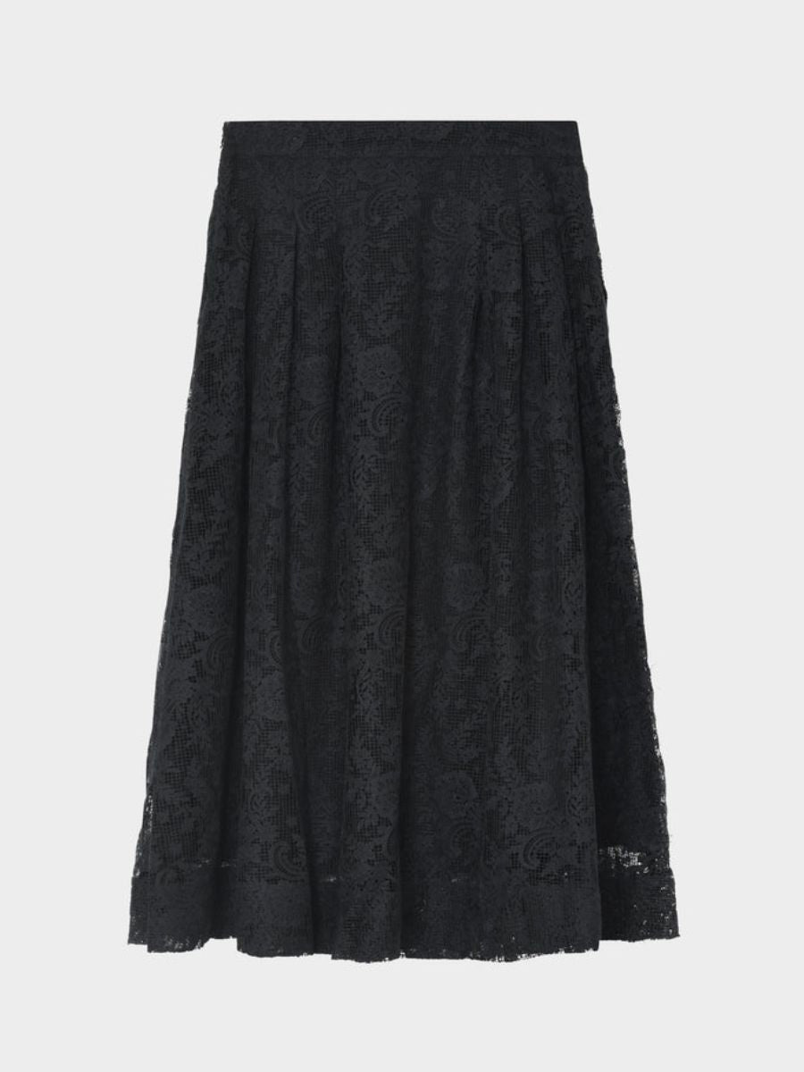 Day Birger et Mikkelsen - Chai Crochet Skirt - Black