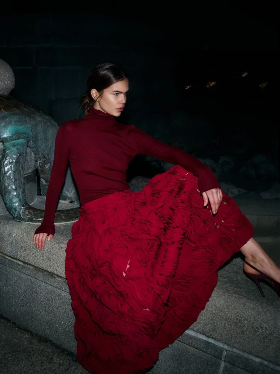 Day Birger et Mikkelsen - Maylee Skirt - Biking Red