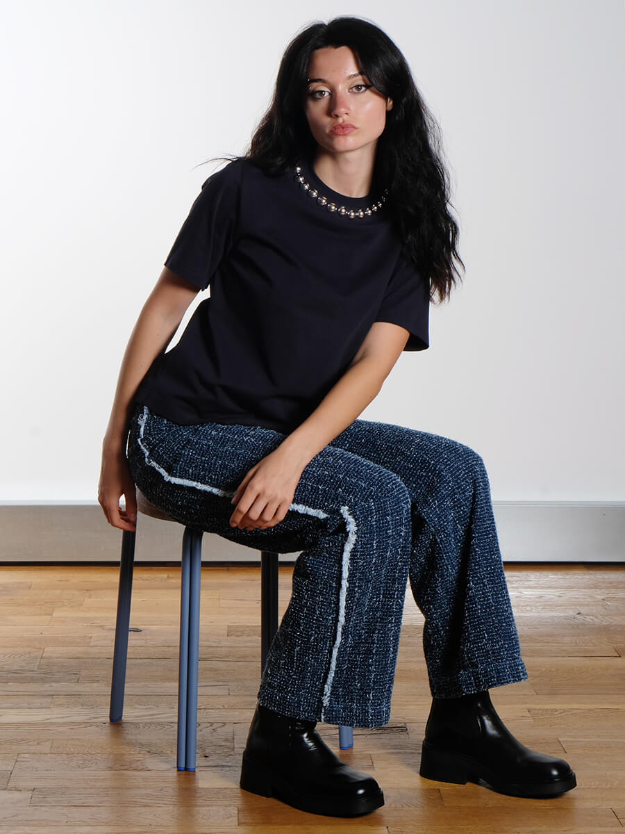 ESSENTIEL ANTWERP - Intenso T-shirt - Navy
Day - Elijah - Punch Denim
Bukela - Palma Boots - Black