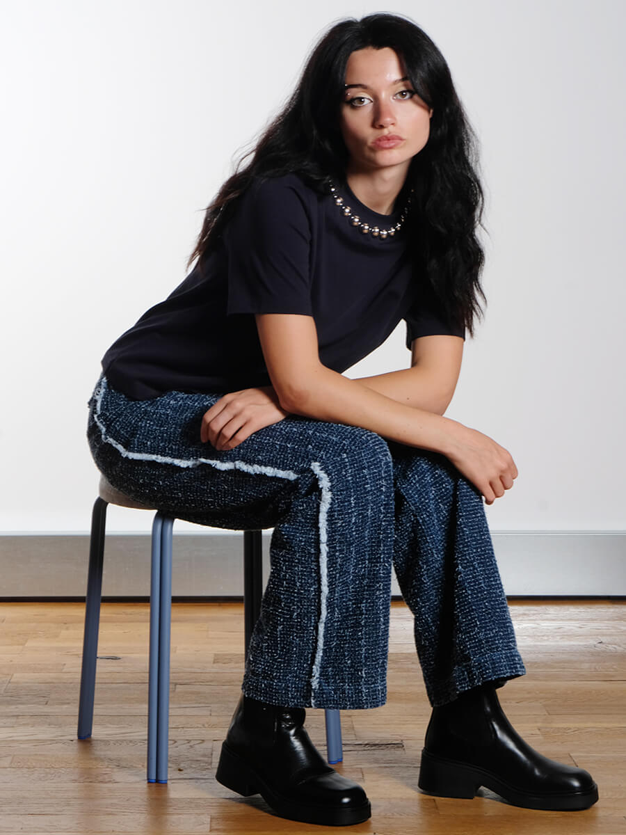 ESSENTIEL ANTWERP - Intenso T-shirt - Navy
Day - Elijah - Punch Denim
Bukela - Palma Boots - Black