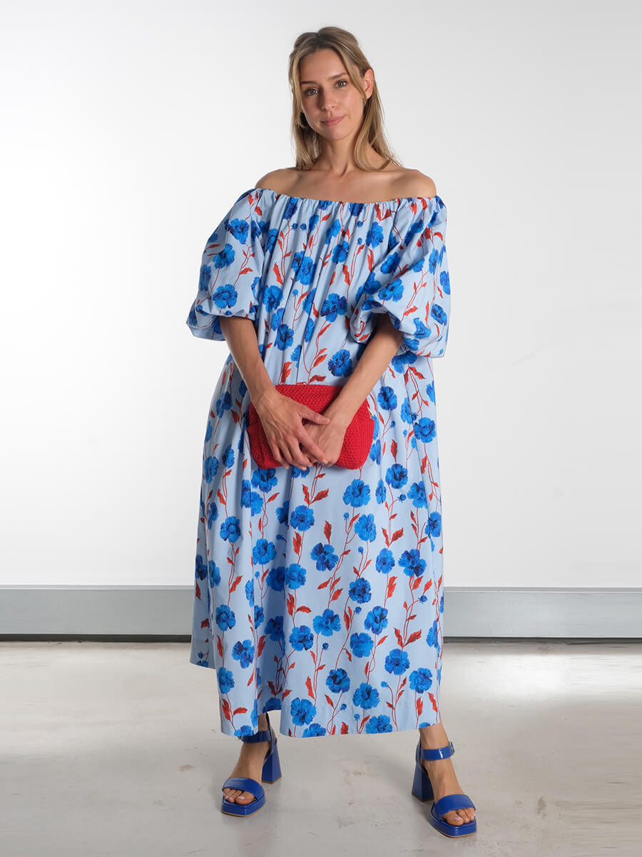 ESSENTIEL ANTWERP
Hamille Dress - Blue Floral