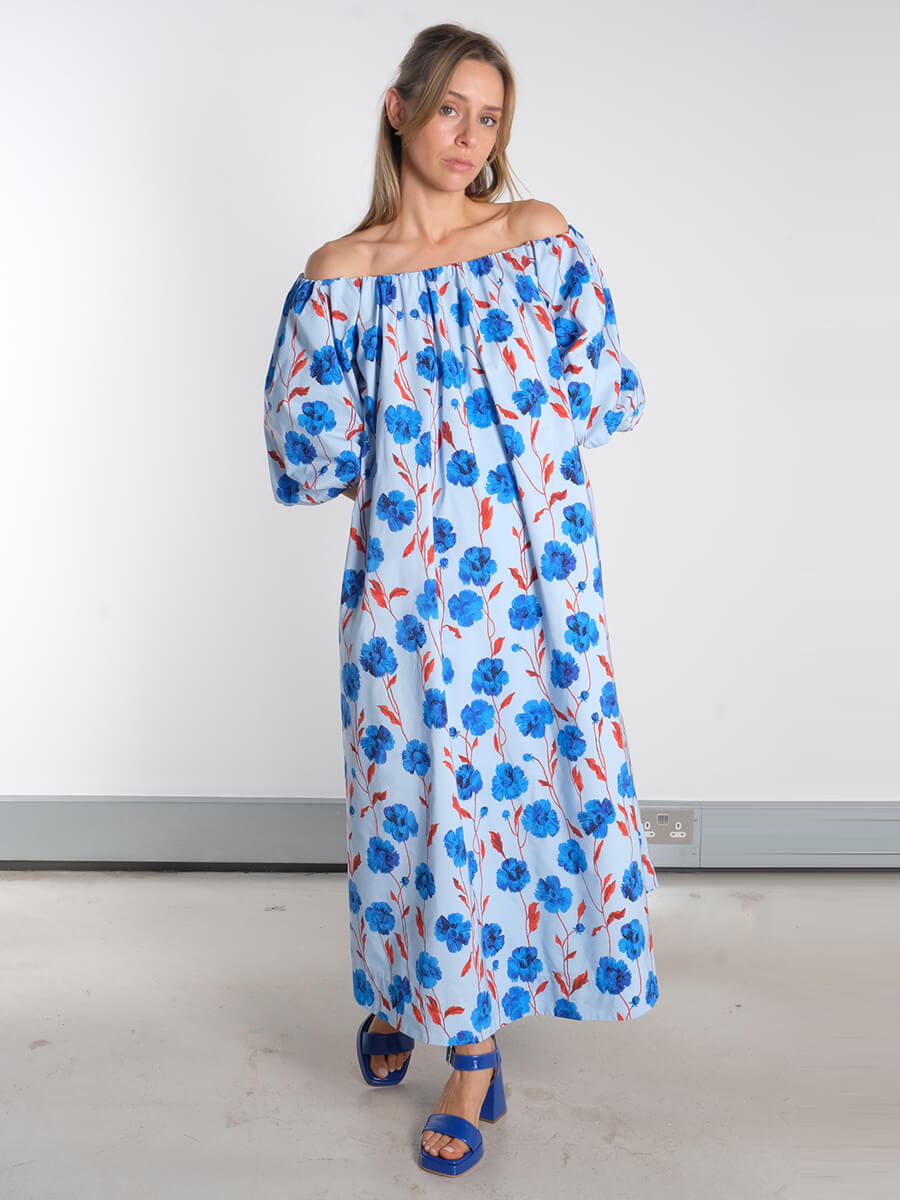 ESSENTIEL ANTWERP
Hamille Dress - Blue Floral