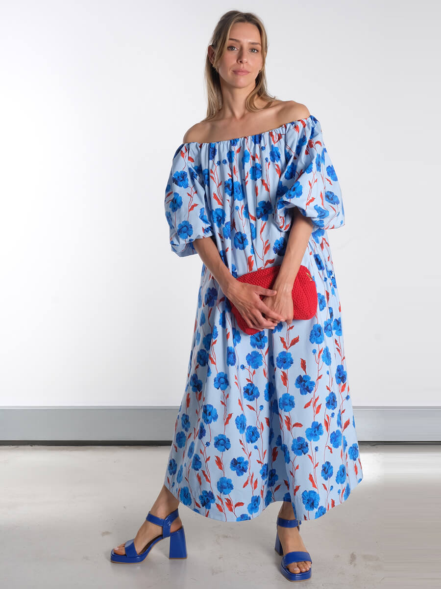 ESSENTIEL ANTWERP
Hamille Dress - Blue Floral