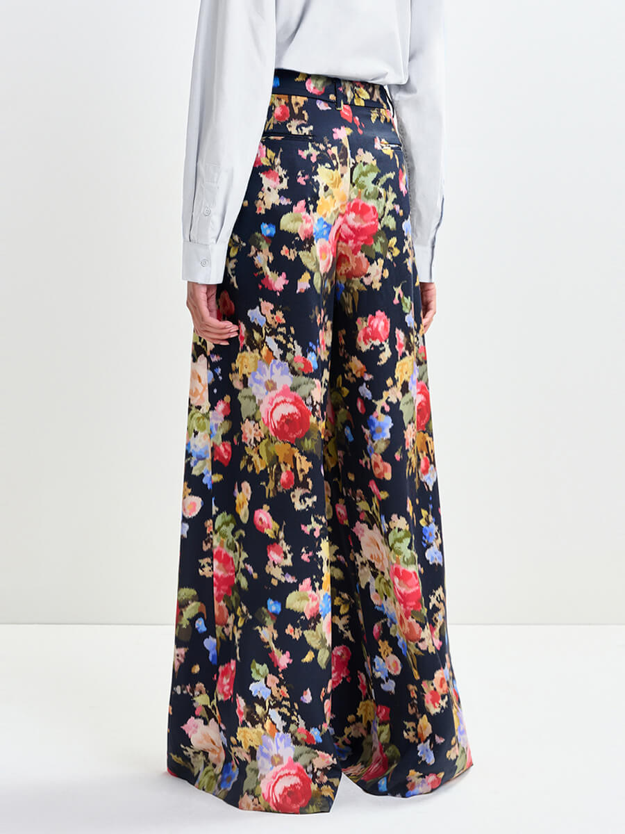 ESSENTIEL ANTWERP Jazzy Wide Leg Pants - Dark Night
