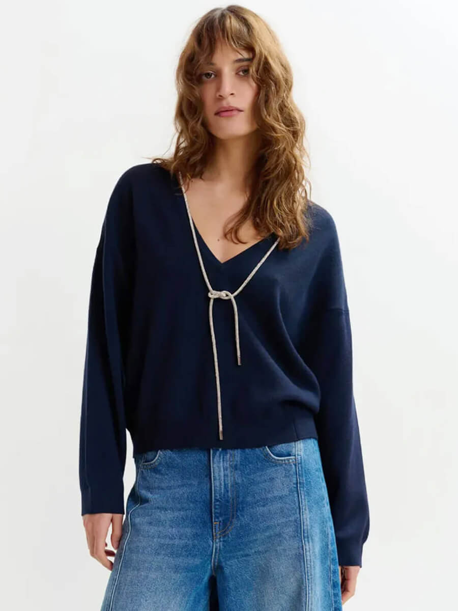 ESSENTIEL ANTWERP
Jemini Pullover - Navy