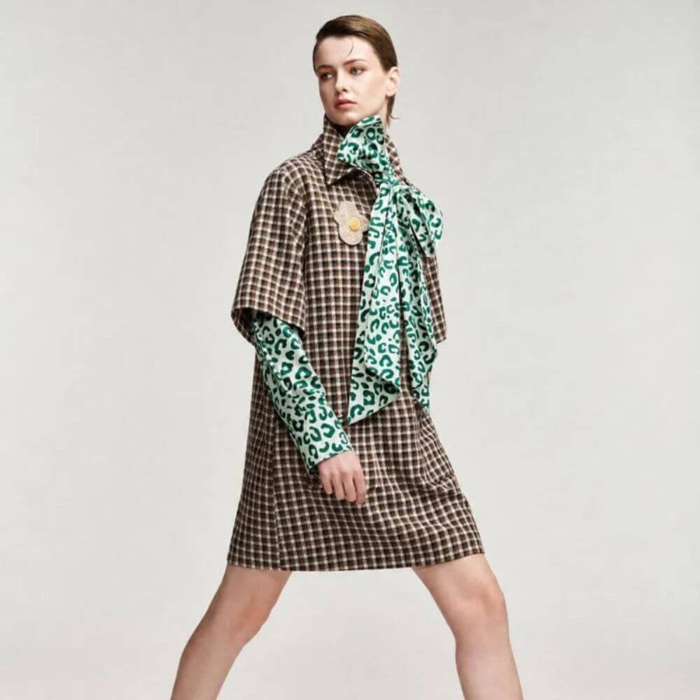 ESSENTIEL ANTWERP
Kooky Shirt Dress - Brown Sugar