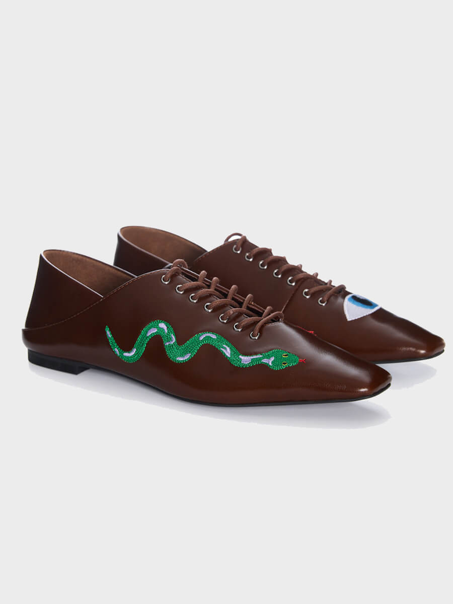 Hunkøn Elfrida Shoes - Brown