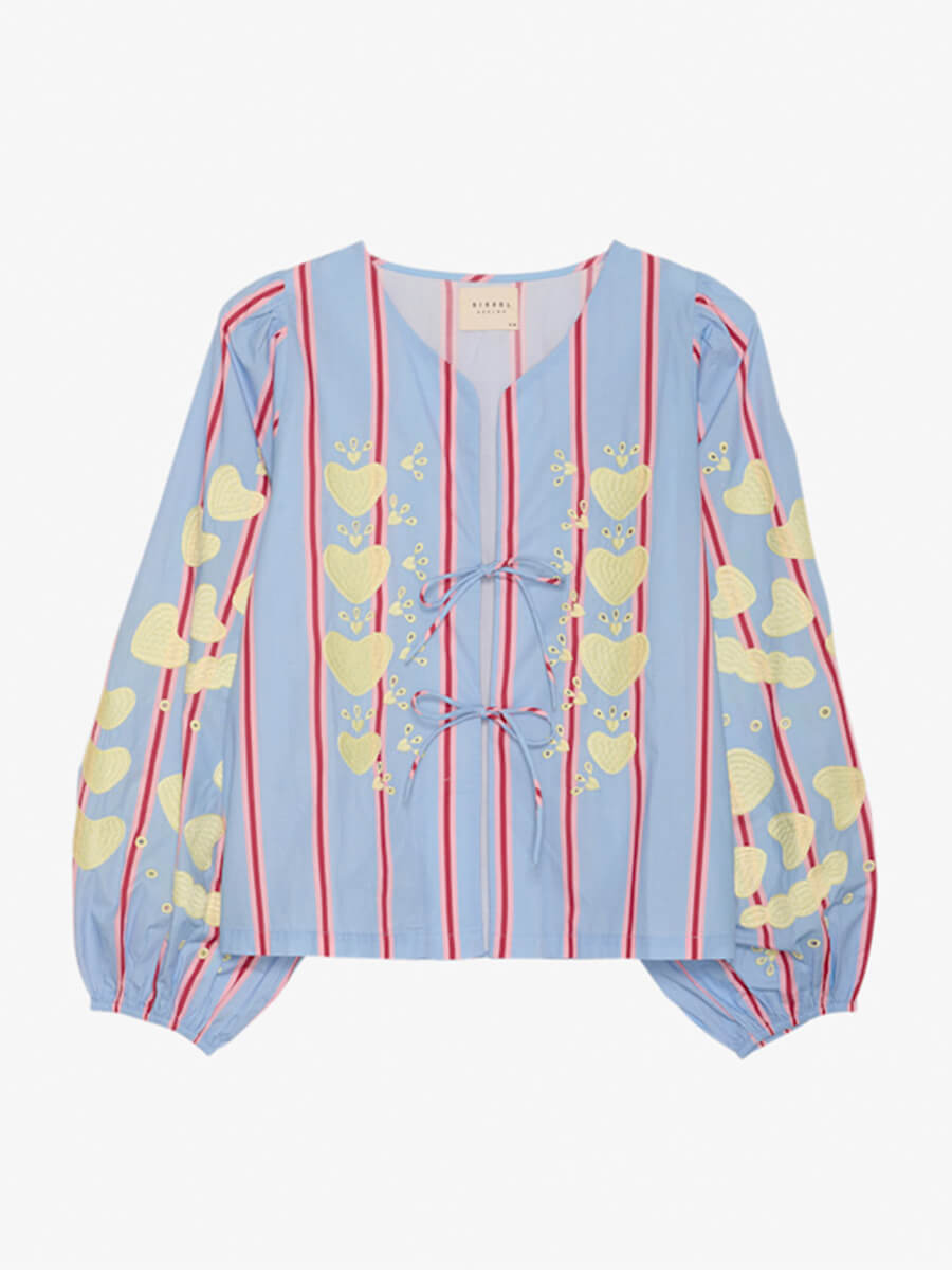 SISSEL EDELBO Elisabeth Top-Bluebell Stripes