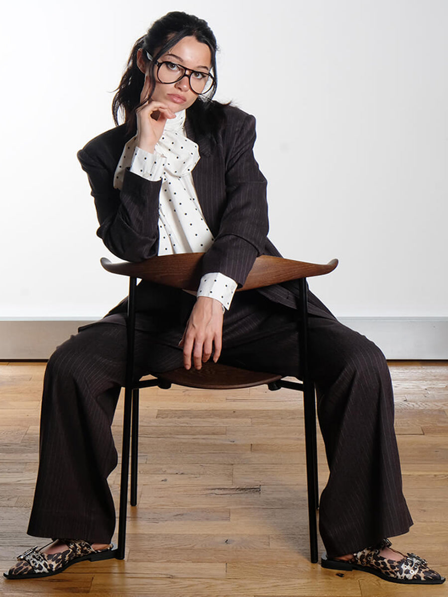 Essentiel Antwerp - Imoverit shirt- Invest pants - dark grey