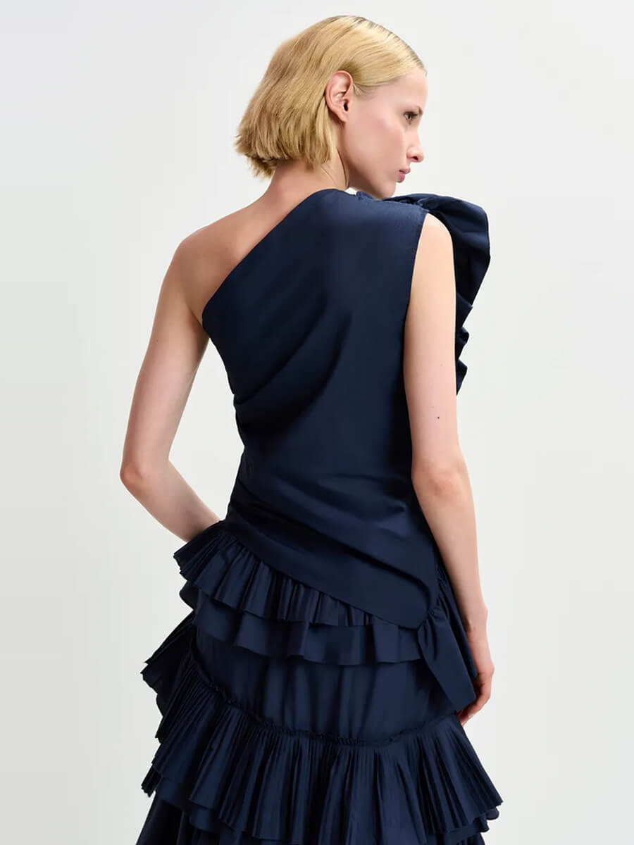 Essentel Antwerp Haven Top - Dark Sapphire