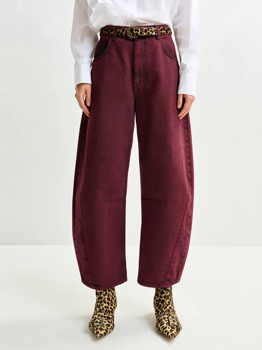 Essentiel Antwerp Impressive Jeans - Burgundy.