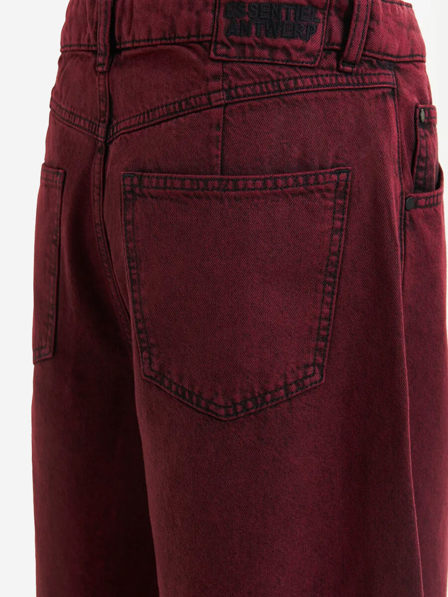 Essentiel Antwerp Impressive Jeans - Burgundy.