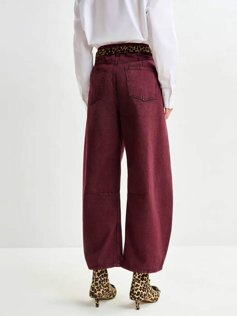 Essentiel Antwerp Impressive Jeans - Burgundy.