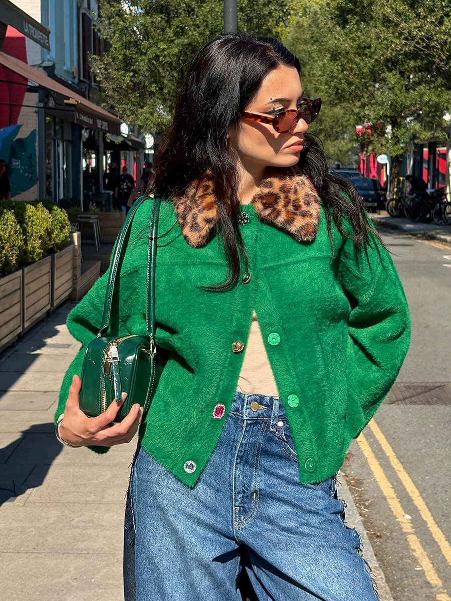 ESSENTIEL ANTWERP
Intention Cardigan - Green