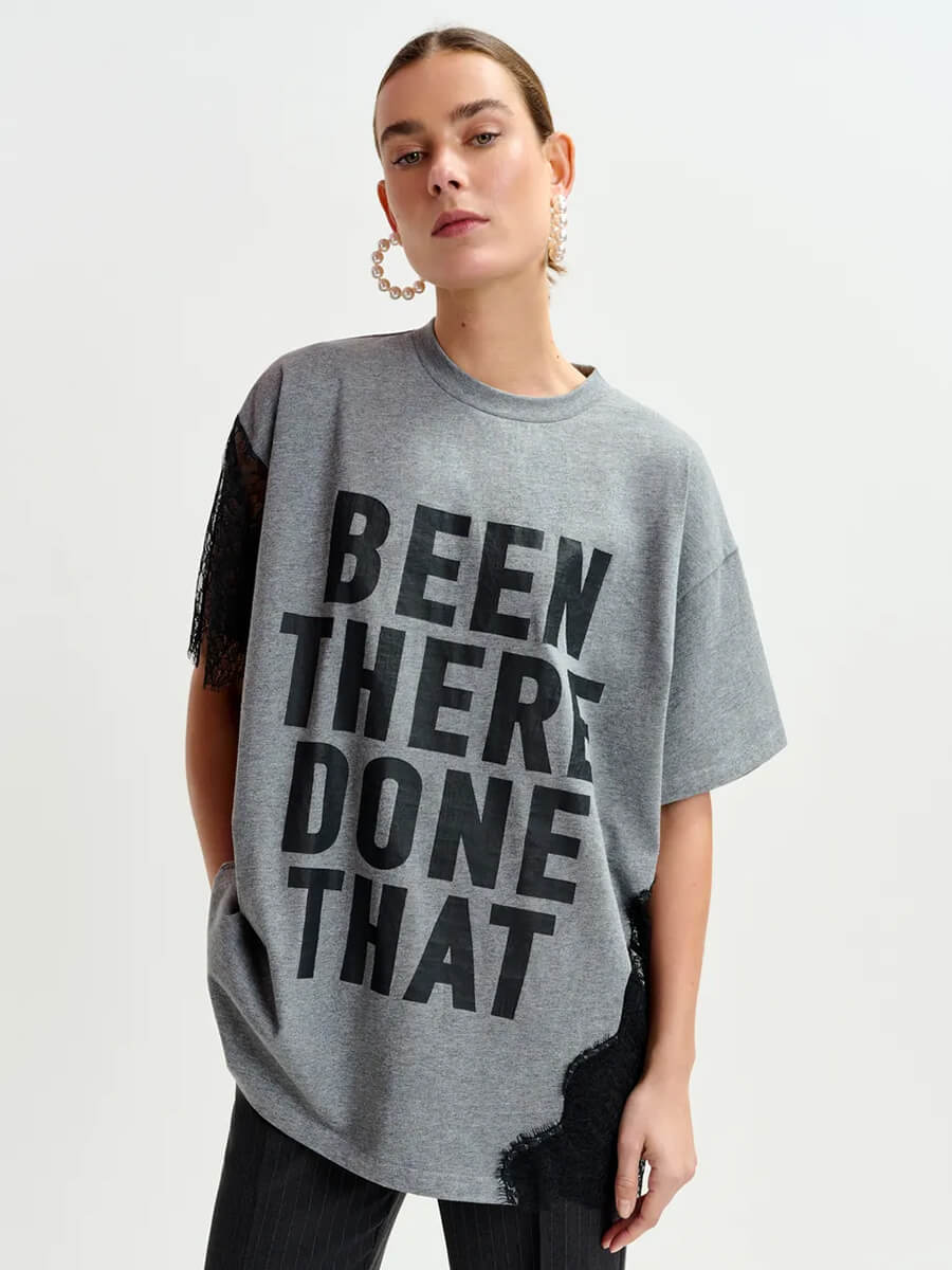Essentiel Antwerp - Ibaby T-shirt - Black/Grey