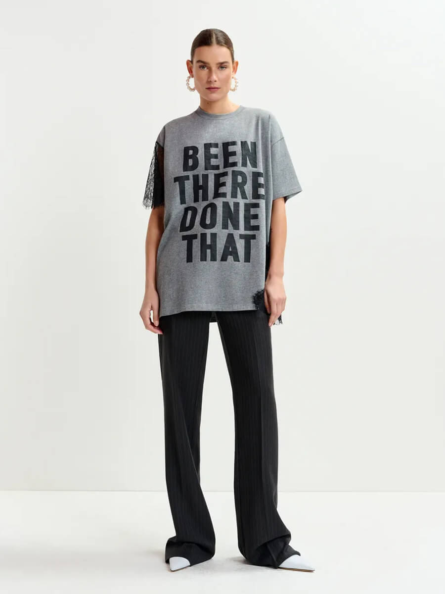 Essentiel Antwerp - Ibaby T-shirt - Black/Grey