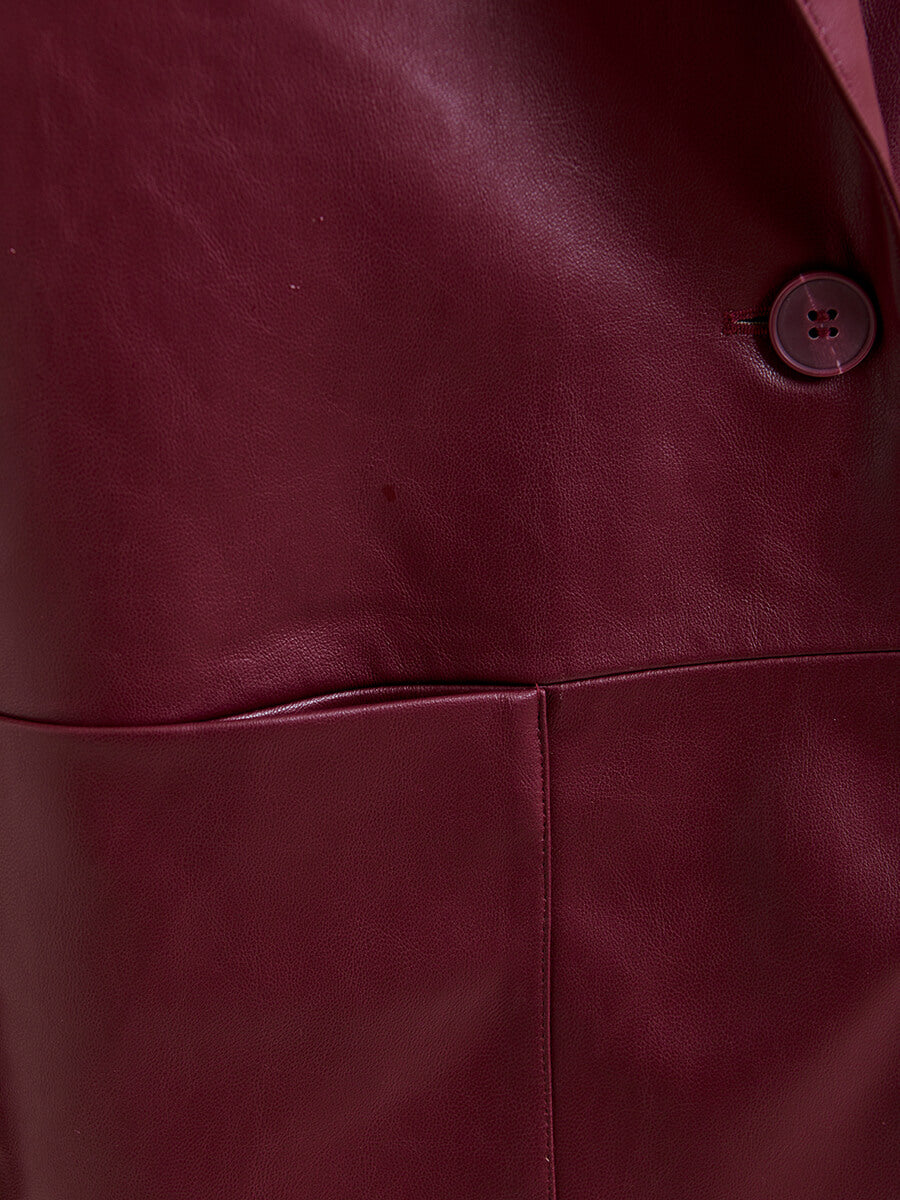 Essentiel Antwerp - Idrey Blazer - Burgundy